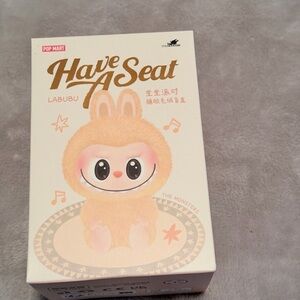 Pop Mart Labubu Have A Seat Doll - Cream